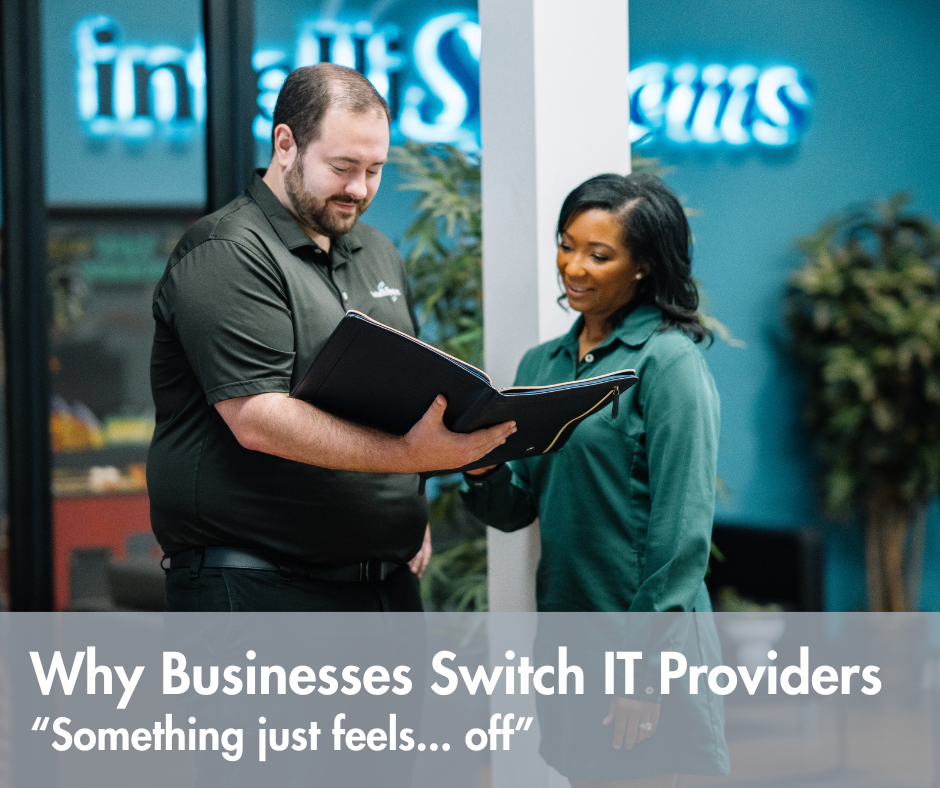Business Owner Switching IT Provider Why Businesses Switch IT Providers
